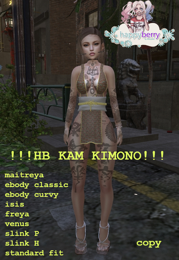 !!!HB KAM KIMONO