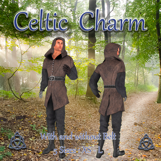 [!CC!] - Hooded Ranger - Leather  (With and without Belt)