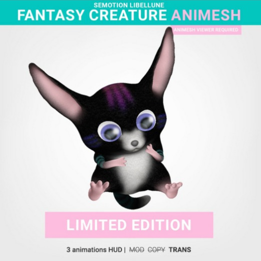 SEmotion Libellune Fantasy Creature LIMITED