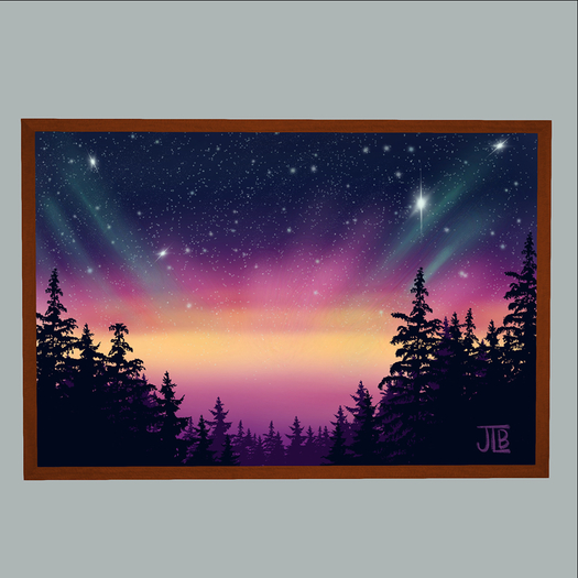 [Peeps] ART Magical Starry Night Forest