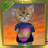 Peeps Dinkies Magical Starry Night Forest Tshirt
