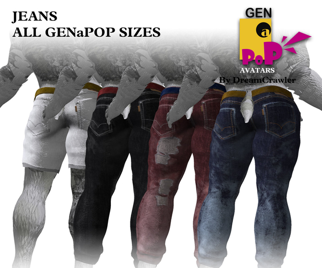 [GENaPOP] [Clothing] Jeans
