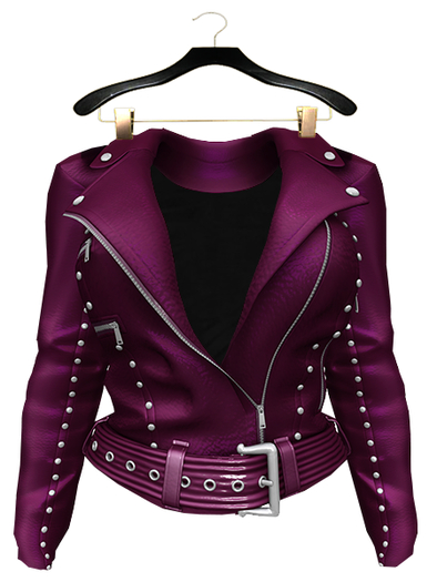 GGVG AMAYA LEATHER JACKET VINO
