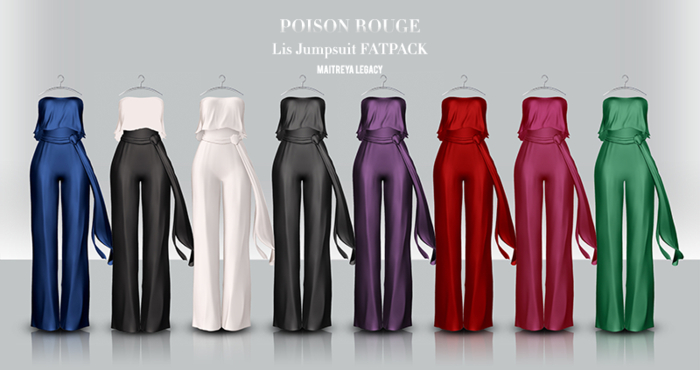 POISON ROUGE Lis FATPACK