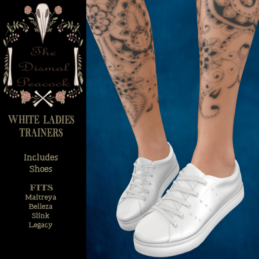 ::DP:: White Ladie's Trainers