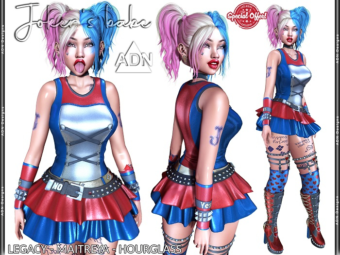 ADN Joker's babe Legacy Maitreya Hourglass