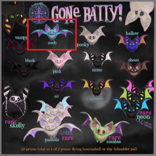darkendStare. gone batty [zoob] fly