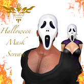 Firebird Halloween Mask Scream