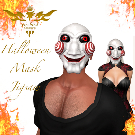 Firebird Halloween Mask Jigsaw