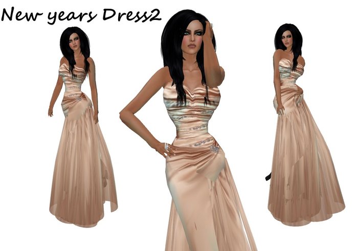 new year Dress2 template