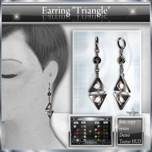 !! NE! Earring "Triangle"  (DEMO)