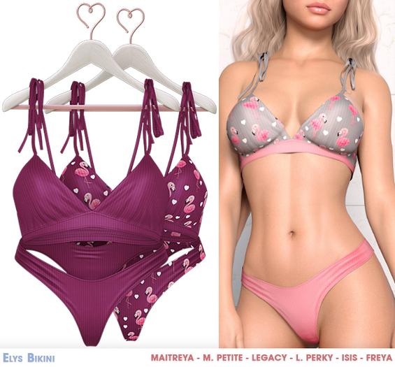 .Safira. Elys Bikini Wine