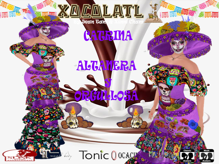 CATRINA ALTANERA Y ORGULLOSA
