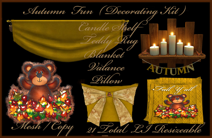 Autumn Fun Decorating Kit