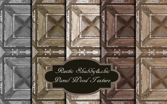 Rustic Shabby&chic Panel Wood texture (seamless)