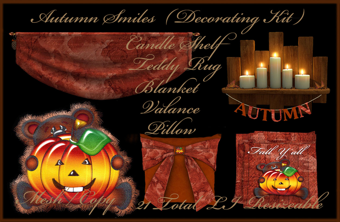 Autumn Smiles Decorating Kit