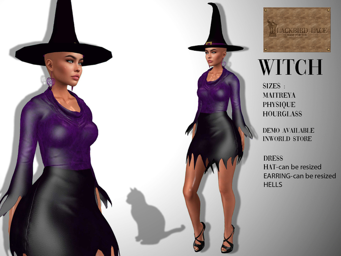 Witch Outfit By BlackbirdLace