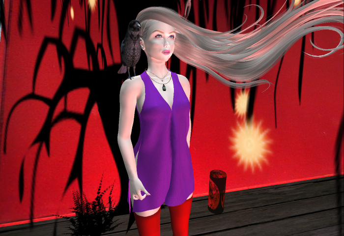 Spook Dress Purple