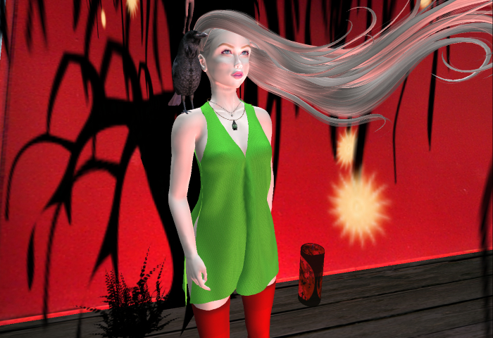 Spook Dress Green