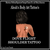 DOVE FLIGHT SHOULDER TATTOO