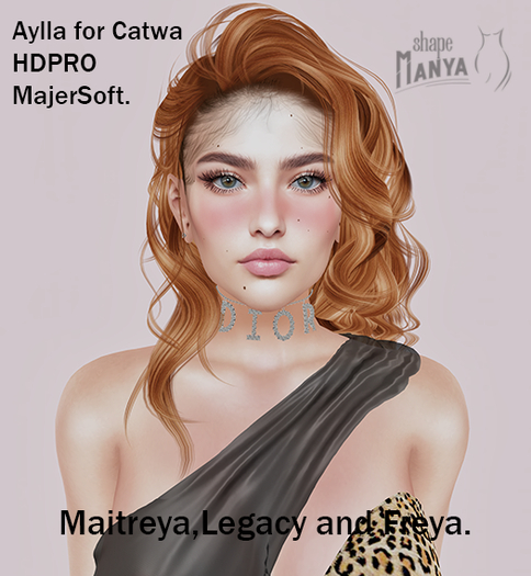 Shape Manya - Aylla for Catwa HDPRO MajerSoft.