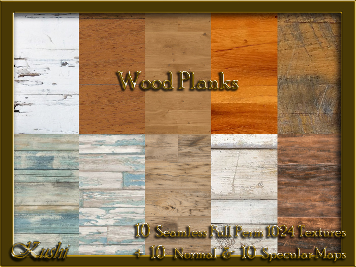 Wood Planks Seamless Texture Set