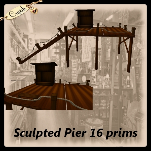 Sculpted Pier 16 Prims