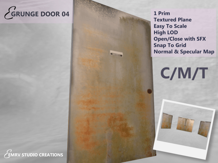 EMRSV -  Grunge Door 04 Crate