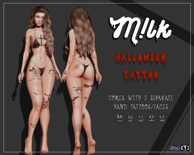 M!LK   Halloween Tattoo [ADD]