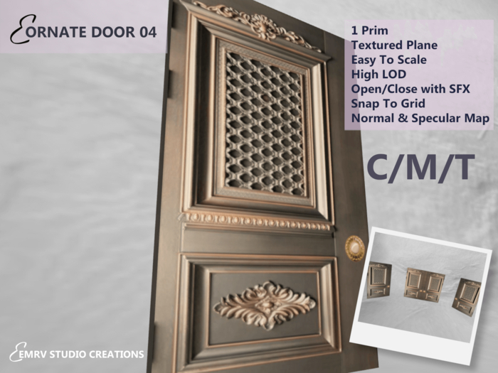 EMRSV - Ornate Door 04 Crate