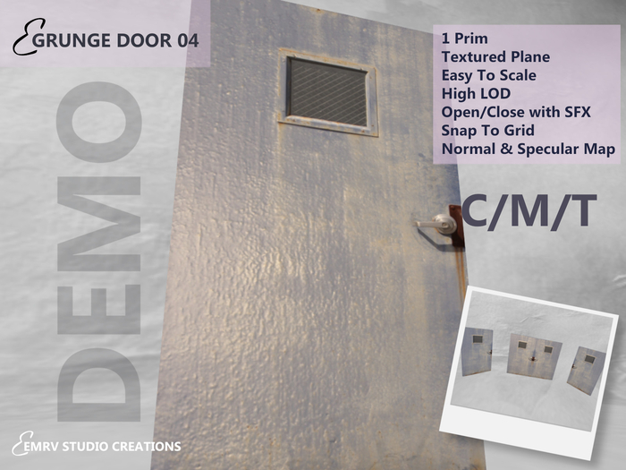 DEMO - EMRSV - Grunge Door 01