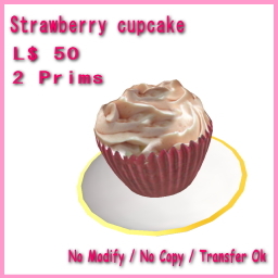 Strawberry cupcake