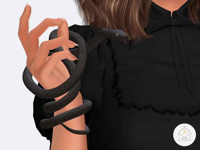 hive // my pet snake . black
