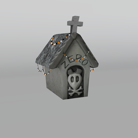 Nightmare Dog House Decorated