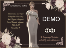 [Good Fairy] - Evita {Gown} WHITE DEMO