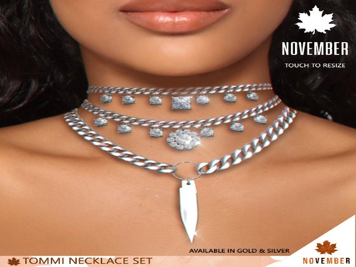 Nov-Tommi Necklace Set (G)