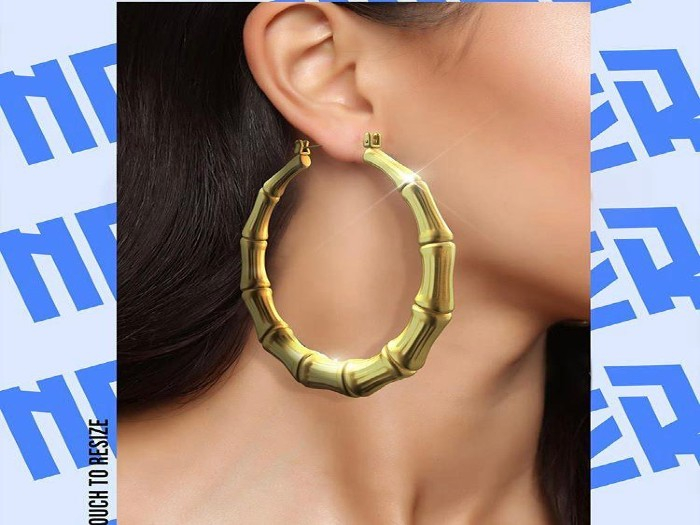 Nov-Lala Bamboo Hoops (G)