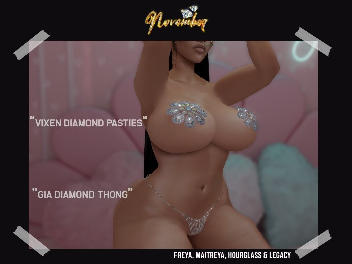Nov-Gia Diamond Thong (S)