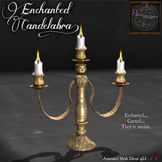 *HEXtraordinary* Enchanted Candelabra