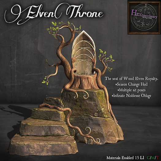 *HEXtraordinary* Elven Throne