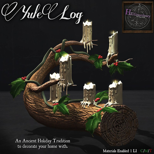 *HEXtraordinary* Holiday Yule Log