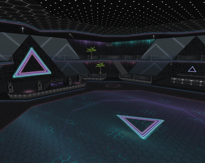 A33 - [Teal-Purple-Pink] - XL Disco Club - [ADHIR] - BOX