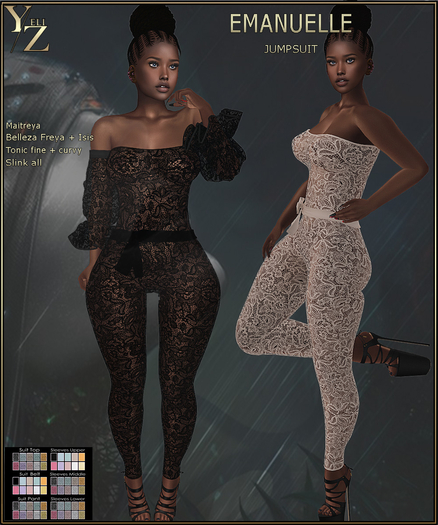 >> UnPack HUD << YELIZ MESH "Emanuelle"