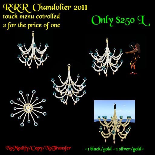 RRR Chandolier 2011 boxed