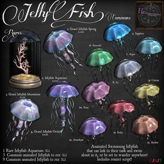 2. *HEXtraordinary* Jellyfish Aquarium - RARE