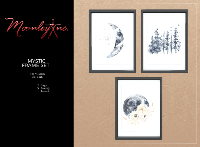 Moonley inc. - Mystic Frame Set