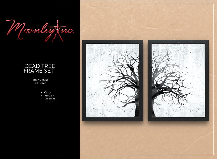 Moonley Inc. - Dead Tree Frame Set