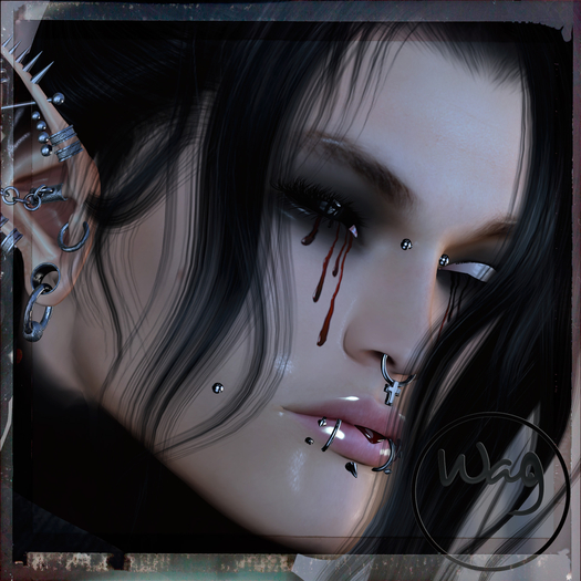 Wag - BOM tattoo -blood shadows pack