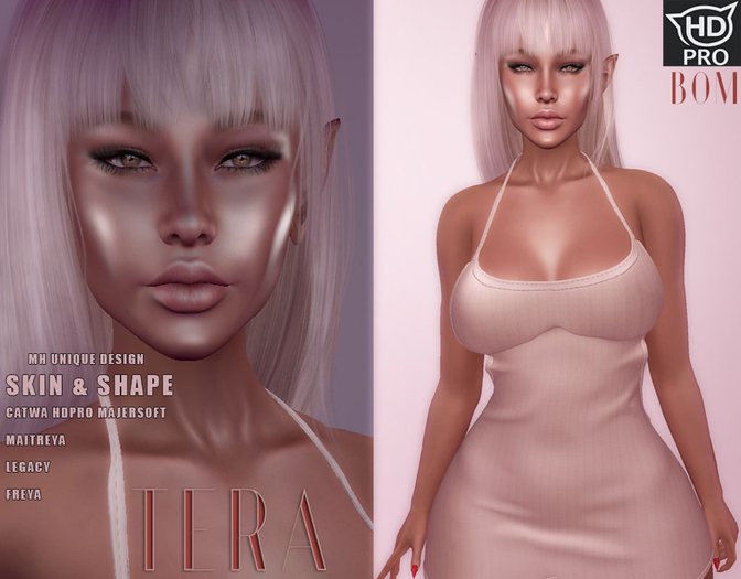MH-Tera Skin & Shape-Catwa HDPRO MajerSoft BOM Demo