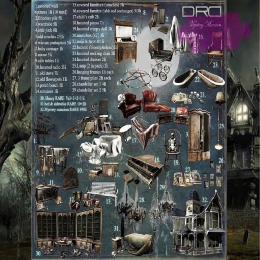 32 -DRD- MM1 - Mystery Mansion - RARE